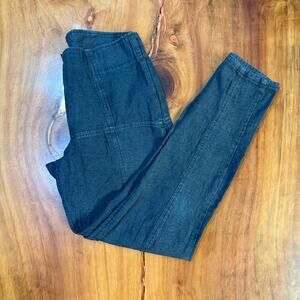 Prairie Underground Women's Pants Small Cotton high Rise Zip Bohemian Hippy II5